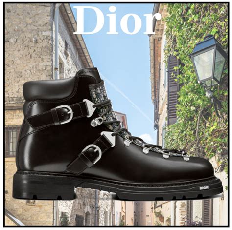 buckled dior combat boots|christian dior riding boots.